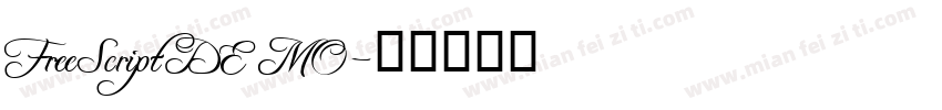 FreeScript DEMO字体转换